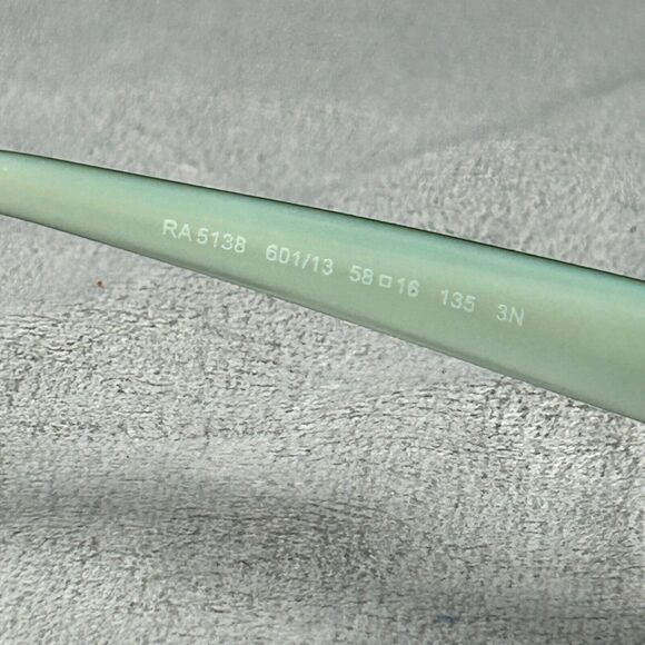 Ralph Lauren RA5138 601/13 Sunglasses Tortoise Square Frames Only 58-16 135 - Picture 5 of 6